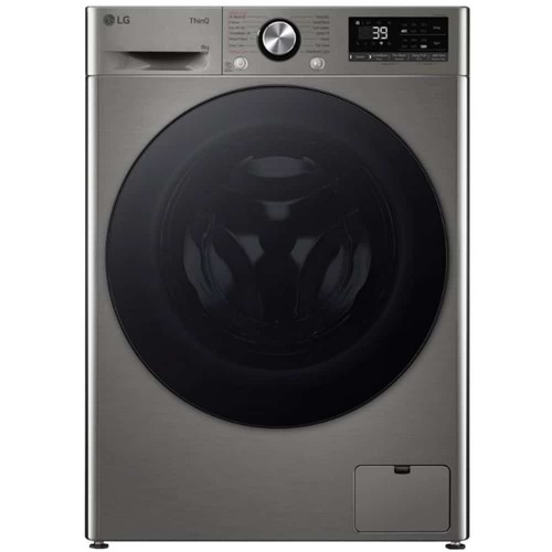 מכונת כביסה פתח חזית 10 ק”ג LG אל ג’ WF10214GBB כסופה