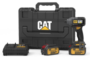 מברגת אימפקט 18V כולל 2 סוללות 4AH מבית CAT