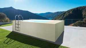 LAGHETTO  Dolce Vita 4*9*1.2 DIVA LTI+מסנן חול15+סולם+תאורה     ASTRALPOOL