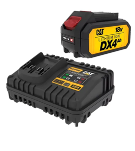 קיט מטען וסוללה 18V 4.0AH מבית CAT