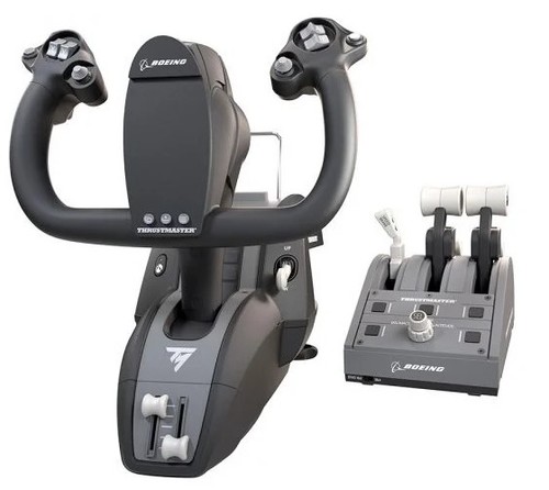 ג'ויסטיק ומצערת טיסה Thrustmaster TCA Yoke Boeing Edition PC/Xbox