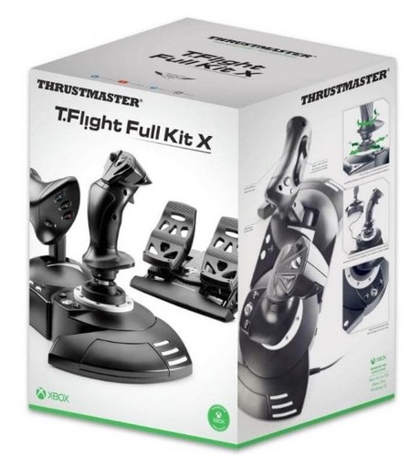 ערכת ג'וייסטיק טיסה ודוושות מייצב כיוון Thrustmaster T.Flight Kit X PC/Xbox One