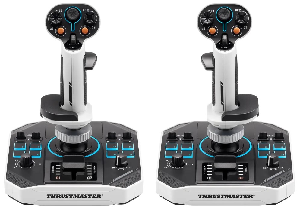 זוג בקרי טיסה Thrustmaster Sol-R 2 HOSAS Space Sim Duo PC