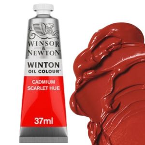 צבע שמן 37 מ"ל Winton Oil Colour Cadmium Scarlet Hue 107