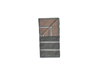 מגבת אמבטיה 50x100 ס"מ Sauna - ירוק זית/חום טאופ