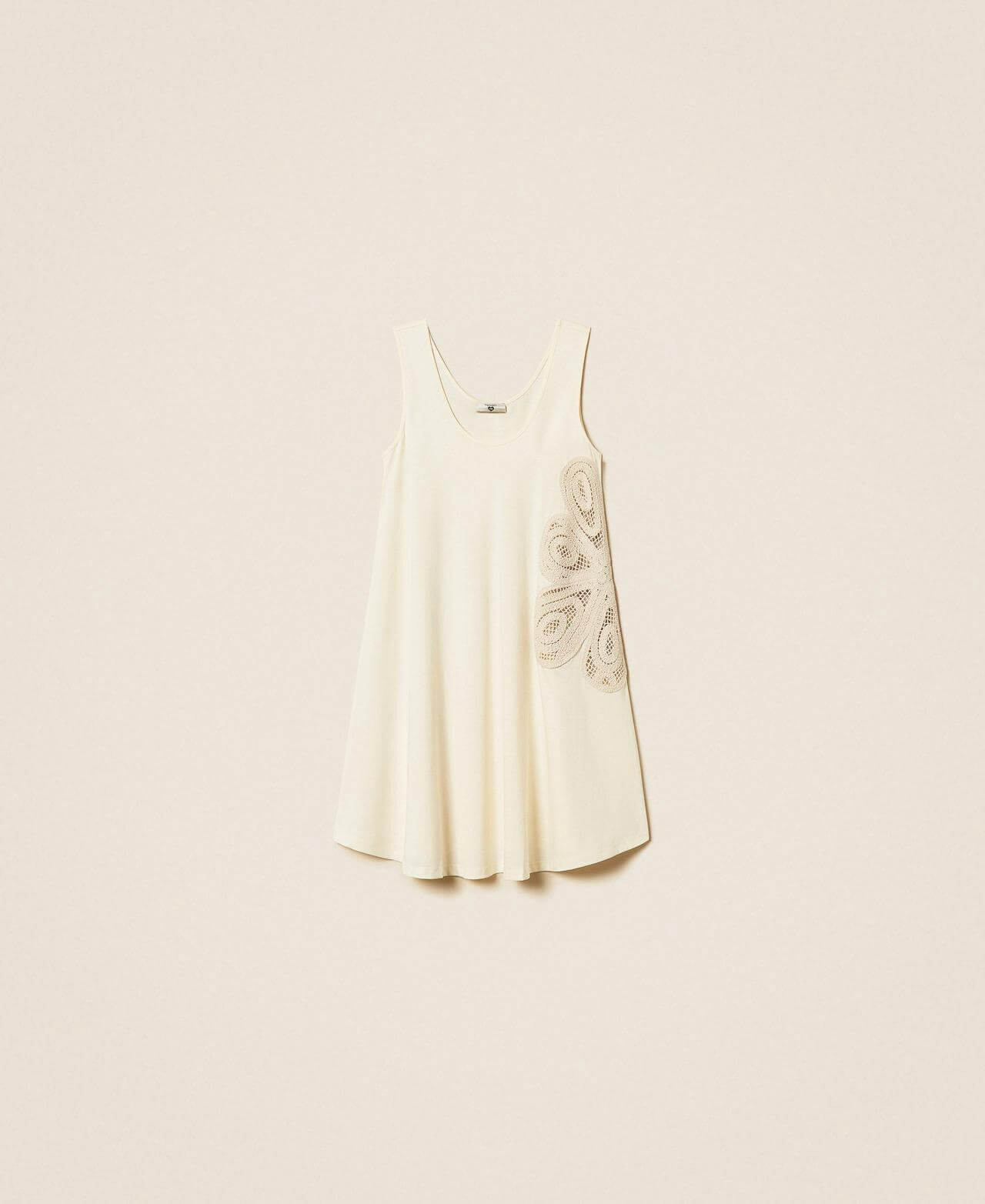 Maxi top with crochet detail