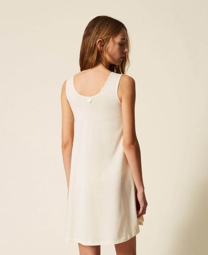 Maxi top with crochet detail