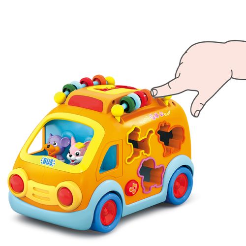 אוטובוס פעילות נוסע, התאמת צורות וחיות עם אורות וצלילים