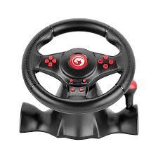  הגה מרוצים לגיימינג מדגם Marvo GT-903 Onaga 30.  תאימות רחבה: עובד עם PC, PlayStation 3, PlayStation 4, Xbox One, Xbox 360, Nintendo Switch ומכשירי Android.  חווית נהיגה: הגה בעל זווית סיבוב של 180 מעלות עם מנוע רטט כפול למשוב מציאותי.  בקרים: כולל 16 כפ