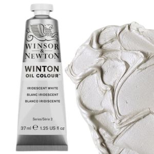 צבע שמן 37 מ"ל Winton Oil Colour Iridescent White 330