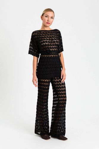 KNITTED TROUSERS