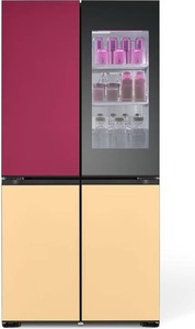מקרר 4 דלתות 617 ליטר LG R-4D760MDUP Mood UP תאורה מחליפה גוונים !