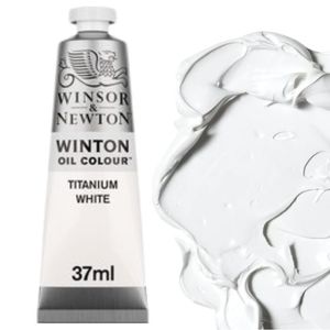 צבע שמן 37 מ"ל Winton Oil Colour Titanium White 005