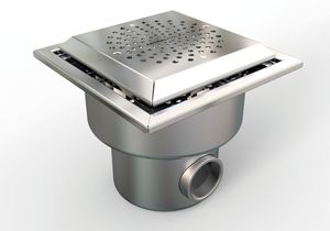 יניקה מרובע נירוסטה שטוחה בטון-"2  75183 ASTRALPOOL