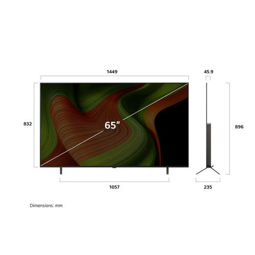 טלוויזיה ‏65 אינץ' ⁦LG OLED65B56LA⁩