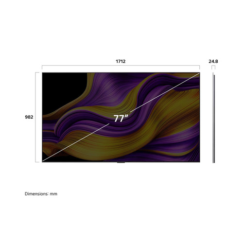 טלוויזיה ‏77 אינץ' ⁦LG OLED77G56LA⁩