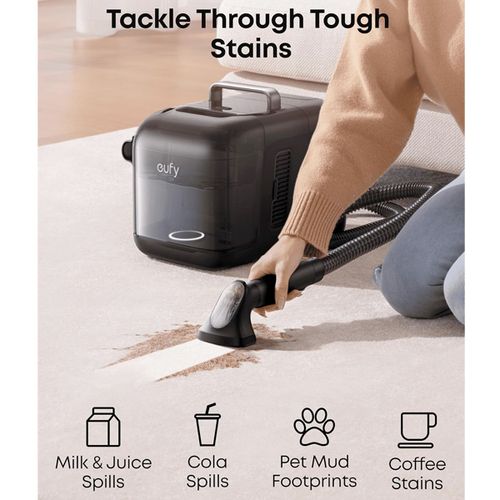 שואב רובוטי שוטף + מנקה ספות eufy Robot Vacuum E28 Omni