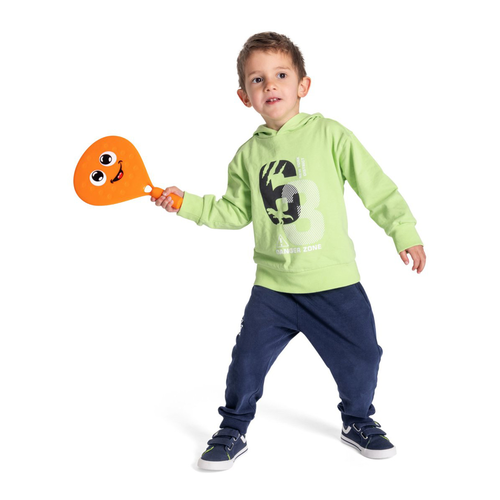 ערכת פאדל טניס אלקטרונית לילדים עם משגר כדורים