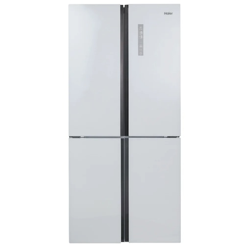 מקרר 4 דלתות Haier Open Space Inverter HRF5500FW כולל התקן שבת מובנה זכוכית לבן  519 ליטר רוחב: 83.3 ס