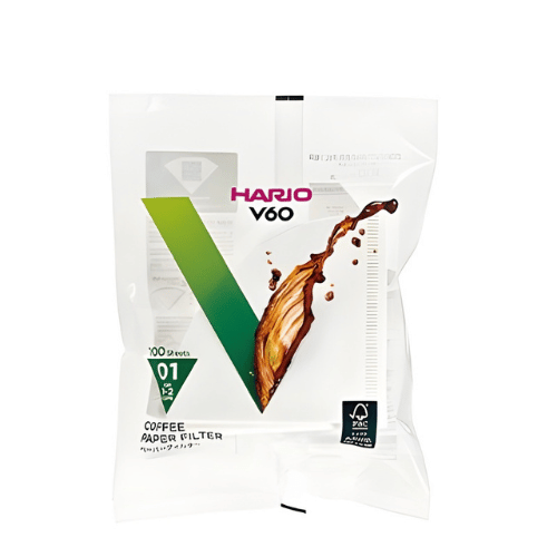 פילטר נייר HARIO V60 גודל 01