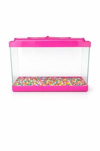 אקווריום דגים ורוד 50ס"מ