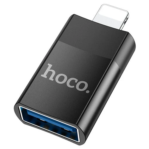 מתאם לייטנינג (אייפון) זכר ל USB נקבה HOCO