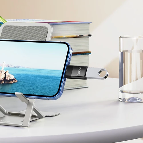 מתאם לייטנינג (אייפון) זכר ל USB נקבה HOCO