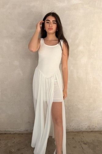שמלת מקסי פריז