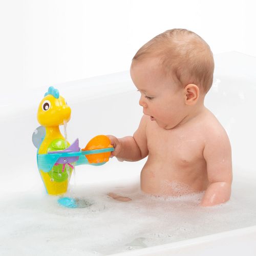 Playgro - מזרקות של כיף! סוסון ים וכוסות