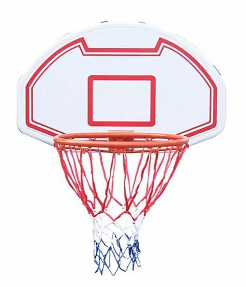 לוח סל לקיר 90/60 ס"מ כולל טבעת ורשת DUNK PRO M006