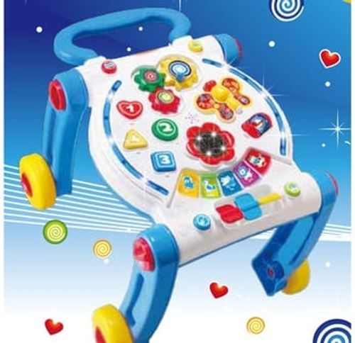 ההליכון הלימודי שלי 2 ב-1 דובר עברית לפעוטות - Spark Toys