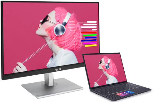 מסך מחשב מקצועי 27' ASUS ProArt Display PA279CV 4K UHD