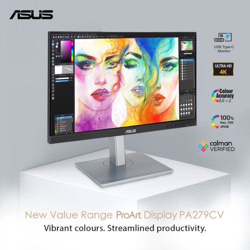 מסך מחשב מקצועי 27' ASUS ProArt Display PA279CV 4K UHD