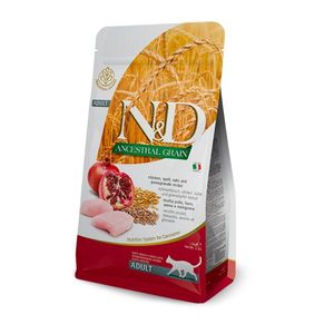 ND אנסס עוף רימון חתול 10 ק"ג