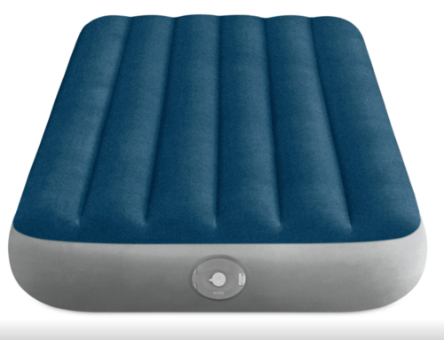 מזרן מתנפח יחיד עם משאבה נטענת INTEX  DURA-BEAM 64187