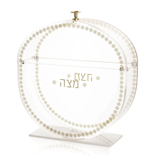 קופסא למצות אקריליק עומד 