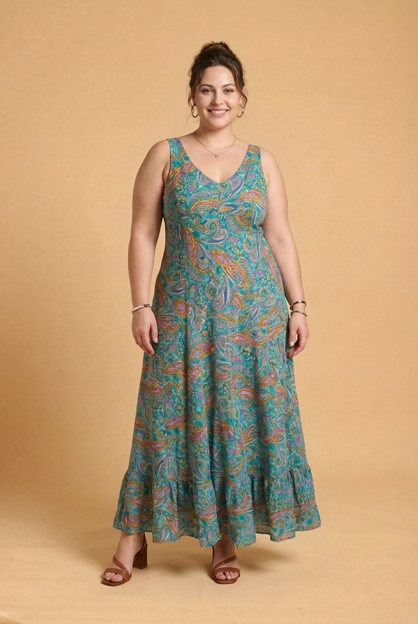 שמלת הילי Plus size