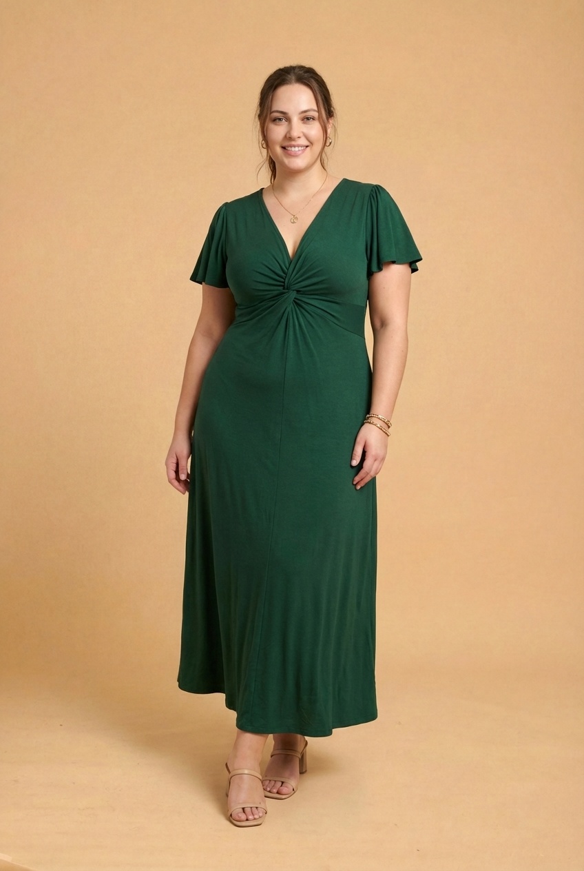 שמלת פרפר Plus size