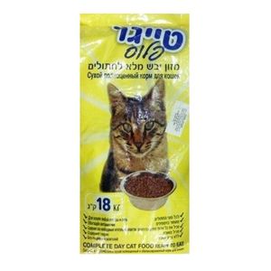 טייגר חתול שק 18 קג
