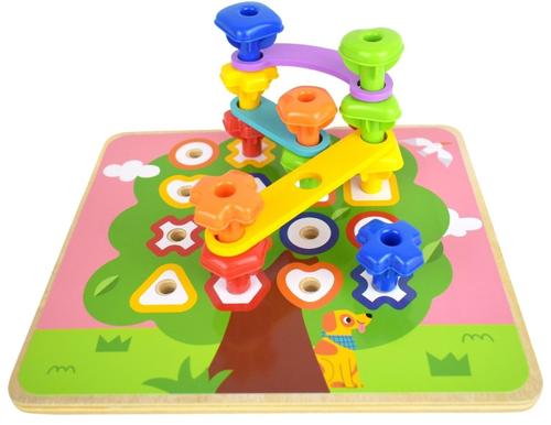 לוח פסיפס והשחלה צבעוני 53 חלקים