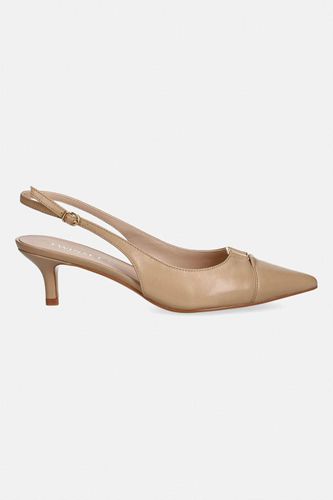 Leather sling backs