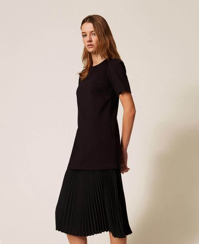 Recycled crêpe de Chine midi dress