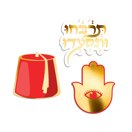 קישוטים שולחן גדולים דגם 'לילות מרקש' למימונה