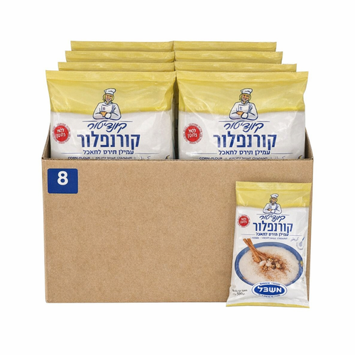 קרטון קורנפלור 8 ק