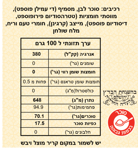 קרטון פודינג וניל 12 ק