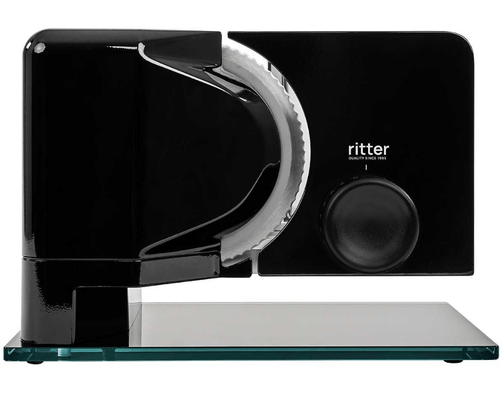 פורס מזון חשמלי עם סכין חלקה צבע שחור Ritter Sinus2