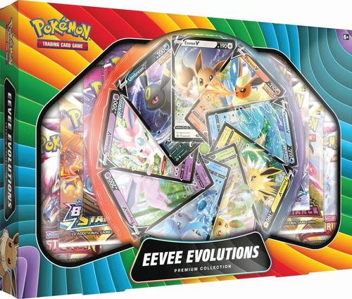 קלפי פוקימון מארז אייוי אבולושיין Eevee Evolutions Premium Collection - Miscellaneous Cards & Products (MCAP)