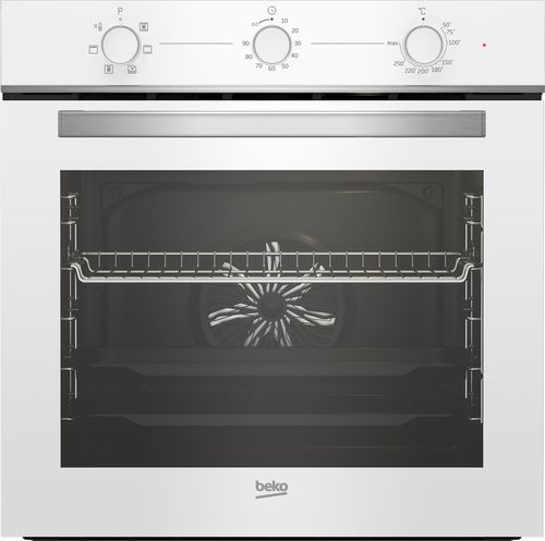תנור בנוי מכני 72 ליטר דגם BBIE11100W בקו BEKO זכוכית לבנה | יבואן רשמי