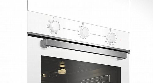 תנור בנוי מכני 72 ליטר דגם BBIE11100W בקו BEKO זכוכית לבנה | יבואן רשמי