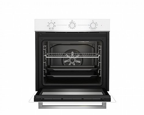 תנור בנוי מכני 72 ליטר דגם BBIE11100W בקו BEKO זכוכית לבנה | יבואן רשמי